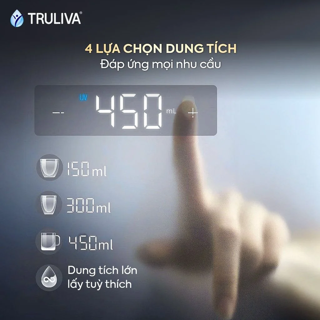 Máy Lọc Nước Nóng Lạnh Treo Tường Truliva W6412